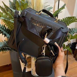 Steve Madden Tote Bag- black